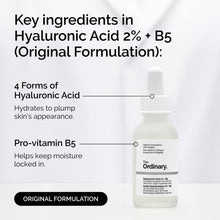 Hyaluronic Acid 2% + B5 (Original Formulation) Key Ingredients - Hyaluronic Acid, Vitamin B5
