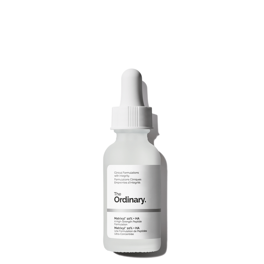 The Ordinary Matrixyl 10% + HA peptide serum to target static and dynamic wrinkles